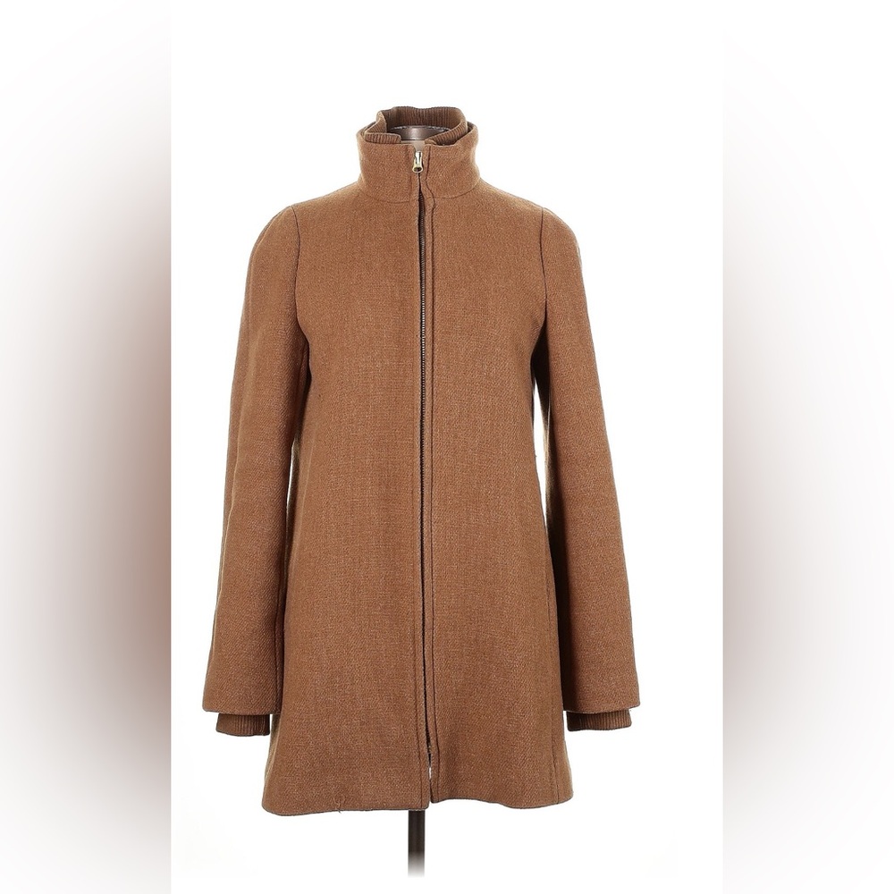J. Crew Women's Lodge coat in Italian stadium-cloth wool - 10 Tall